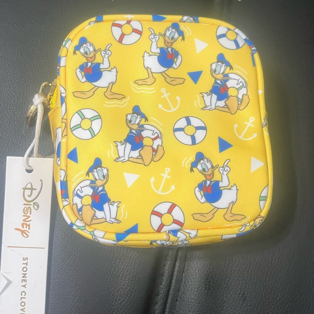NWT Stoney Clover Ln Disney Donald Mini pouch